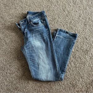 Slim Crop Women's Jeans Low Rise